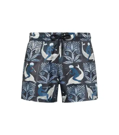 Commas Printed swim trunks | Thumbnail 1