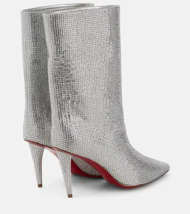 Christian Louboutin Astrilarge Strass suede ankle boots | Thumbnail 3 Christian Louboutin Astrilarge Strass suede ankle boots | Thumbnail 3