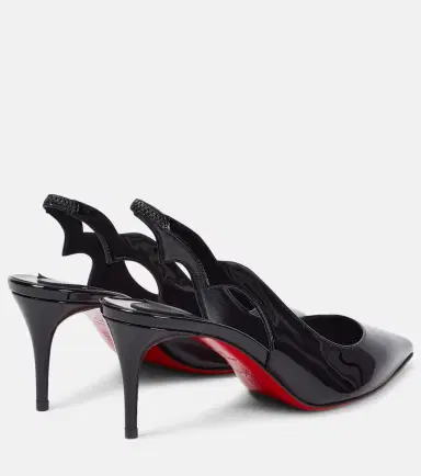 Christian Louboutin Hot Chick Sling patent leather slingback pumps | Thumbnail 2