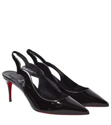 Christian Louboutin Hot Chick Sling patent leather slingback pumps | Thumbnail 1
