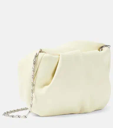 Burberry Rose gathered leather clutch | Thumbnail 6