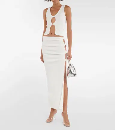 Christopher Esber Cutout jersey maxi skirt | Thumbnail 5
