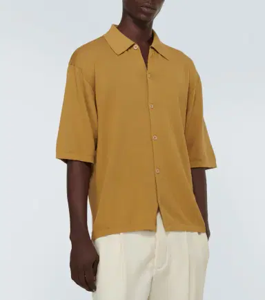 Lemaire Cotton polo shirt | Thumbnail 5 Lemaire Cotton polo shirt | Thumbnail 5