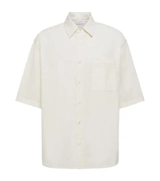 Lemaire Oversized cotton-blend shirt
