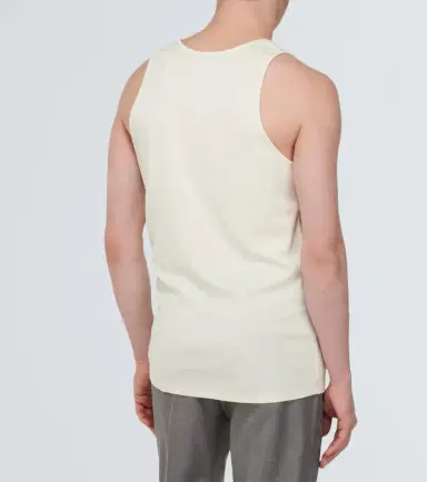 Lemaire Ribbed-knit cotton jersey tank top | Thumbnail 5