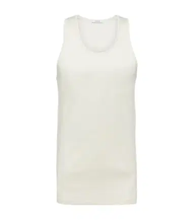 Lemaire Ribbed-knit cotton jersey tank top | Thumbnail 1