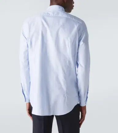 Etro Logo cotton Oxford shirt | Thumbnail 4