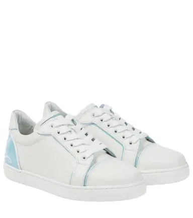 Christian Louboutin Fun Vieira leather sneakers | Thumbnail 1 Christian Louboutin Fun Vieira leather sneakers | Thumbnail 1