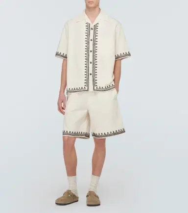 Alanui Akasha embroidered cotton-blend shirt | Thumbnail 2 Alanui Akasha embroidered cotton-blend shirt | Thumbnail 2