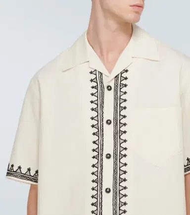 Alanui Akasha embroidered cotton-blend shirt | Thumbnail 3 Alanui Akasha embroidered cotton-blend shirt | Thumbnail 3