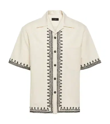 Alanui Akasha embroidered cotton-blend shirt | Thumbnail 1 Alanui Akasha embroidered cotton-blend shirt | Thumbnail 1