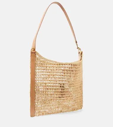 Saint Laurent Oxalis crochet raffia shoulder bag | Thumbnail 2 Saint Laurent Oxalis crochet raffia shoulder bag | Thumbnail 2