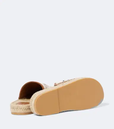 Alanui Bandana canvas jacquard espadrille slides | Thumbnail 6 Alanui Bandana canvas jacquard espadrille slides | Thumbnail 6