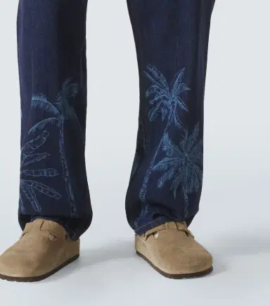 Alanui Jungle printed straight jeans | Thumbnail 4