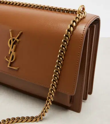 Saint Laurent Sunset Medium leather shoulder bag | Thumbnail 7