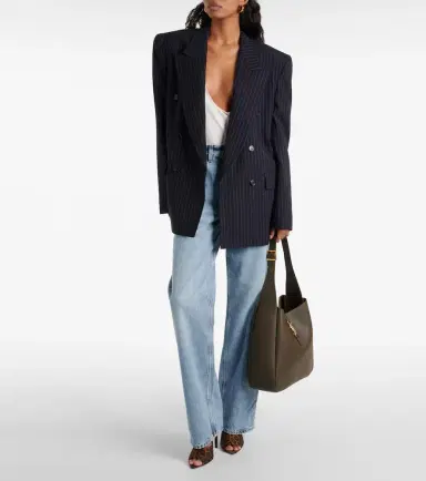 Saint Laurent Le 5 à 7 Large leather shoulder bag | Thumbnail 5