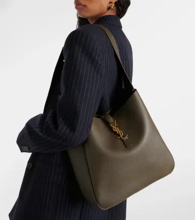 Saint Laurent Le 5 à 7 Large leather shoulder bag | Thumbnail 7