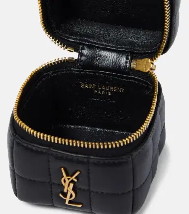 Saint Laurent Cassandre Carré Mini leather box bag | Thumbnail 3