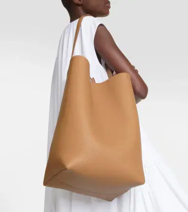 The Row N/S Park Large leather tote bag | Thumbnail 2