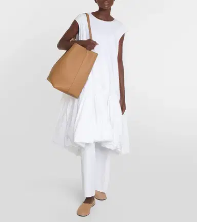 The Row N/S Park Large leather tote bag | Thumbnail 3