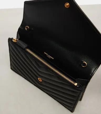Saint Laurent Cassandre Envelope leather wallet on chain | Thumbnail 3 Saint Laurent Cassandre Envelope leather wallet on chain | Thumbnail 3