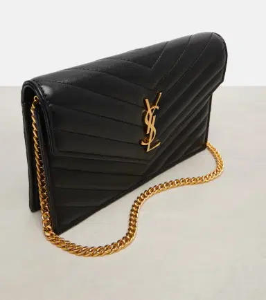 Saint Laurent Cassandre Envelope leather wallet on chain | Thumbnail 5 Saint Laurent Cassandre Envelope leather wallet on chain | Thumbnail 5
