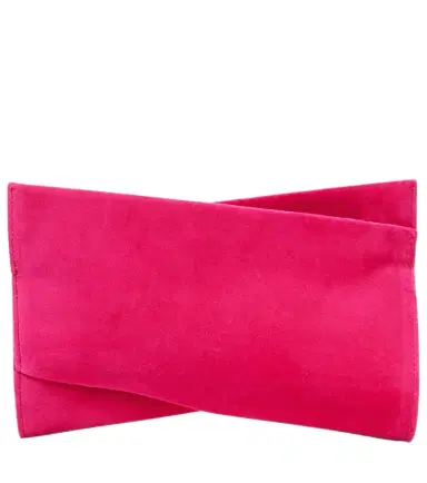 Christian Louboutin Loubitwist Small cotton velvet clutch | Thumbnail 1