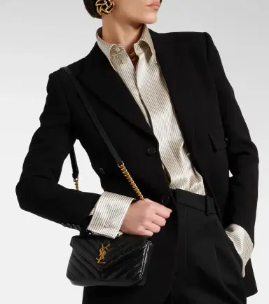 Saint Laurent College Mini metalassé leather shoulder bag | Thumbnail 5 Saint Laurent College Mini metalassé leather shoulder bag | Thumbnail 5