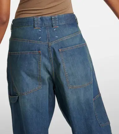 Maison Margiela Americana mid-rise wide-leg jeans | Thumbnail 2 Maison Margiela Americana mid-rise wide-leg jeans | Thumbnail 2
