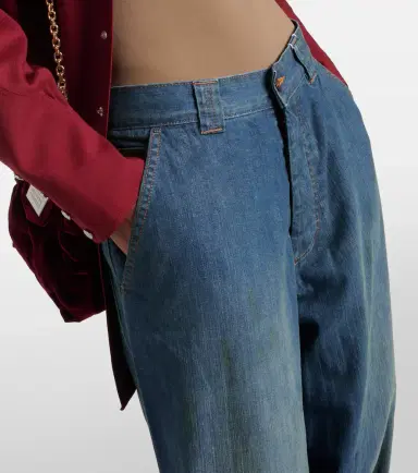 Maison Margiela Americana mid-rise wide-leg jeans | Thumbnail 6 Maison Margiela Americana mid-rise wide-leg jeans | Thumbnail 6