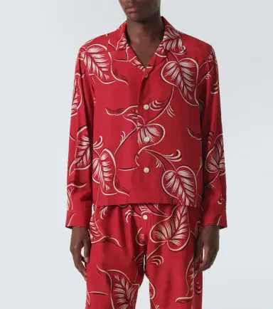 BODE Creeping Begonia printed shirt | Thumbnail 3