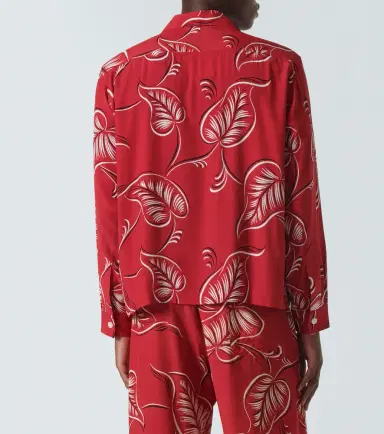 BODE Creeping Begonia printed shirt | Thumbnail 4