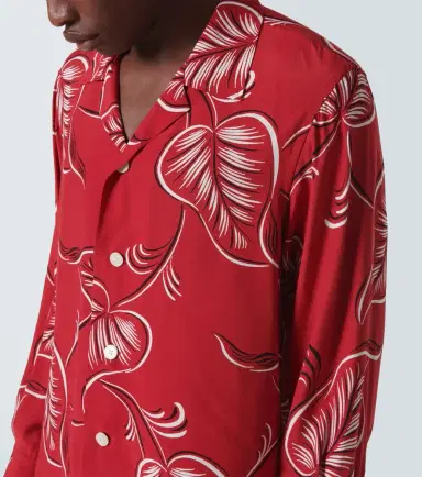 BODE Creeping Begonia printed shirt | Thumbnail 5
