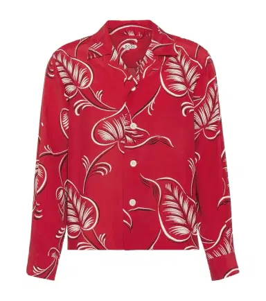 BODE Creeping Begonia printed shirt | Thumbnail 1