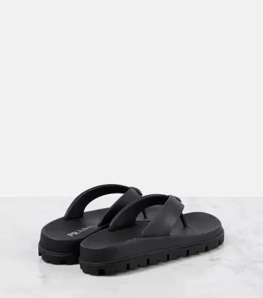 Prada Soft Cage vinyl thong sandals | Thumbnail 2