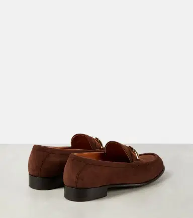Valentino Garavani VLogo Gate suede loafers | Thumbnail 4