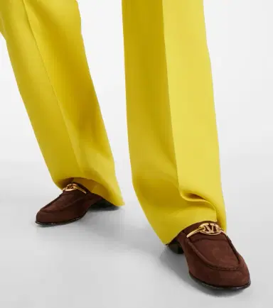 Valentino Garavani VLogo Gate suede loafers | Thumbnail 6
