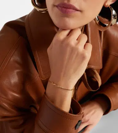 Saint Laurent Cassandre embellished bracelet | Thumbnail 4 Saint Laurent Cassandre embellished bracelet | Thumbnail 4