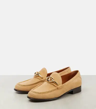 Valentino Garavani VLogo Signature suede loafers | Thumbnail 4