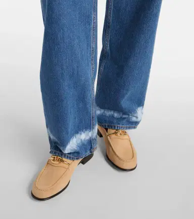 Valentino Garavani VLogo Signature suede loafers | Thumbnail 5