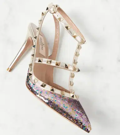 Valentino Garavani Rockstud embellished pumps | Thumbnail 4