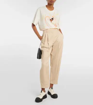 Stella McCartney Loop canvas platform sneakers | Thumbnail 5