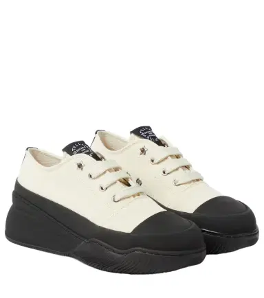 Stella McCartney Loop canvas platform sneakers | Thumbnail 1