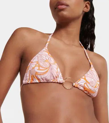 Melissa Odabash Miami printed bikini top | Thumbnail 4