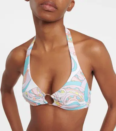 Melissa Odabash Brussels printed bikini top | Thumbnail 2