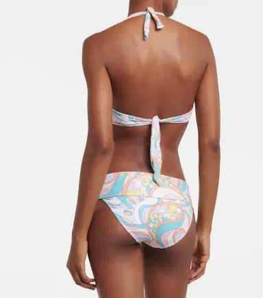 Melissa Odabash Brussels printed bikini top | Thumbnail 3