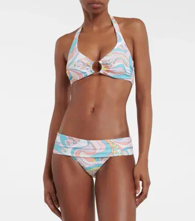Melissa Odabash Brussels printed bikini top | Thumbnail 4