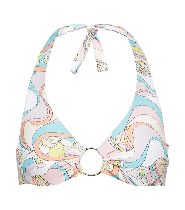 Melissa Odabash Brussels printed bikini top