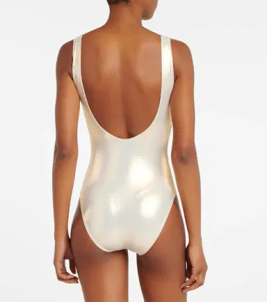 Melissa Odabash Perugia metallic swimsuit | Thumbnail 3
