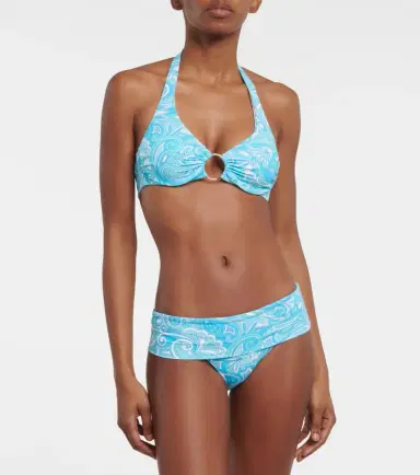 Melissa Odabash Brussels printed bikini top | Thumbnail 4